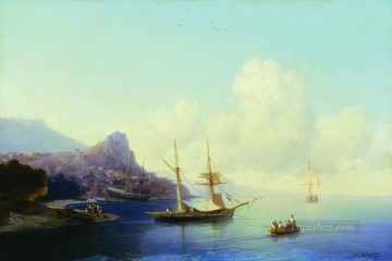 gurzuf 1859 Romántico Ivan Aivazovsky Ruso Pinturas al óleo